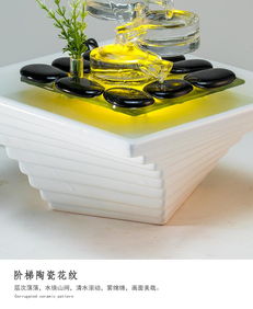 流水噴擺件 現(xiàn)代家居裝飾的藝術(shù)新風尚