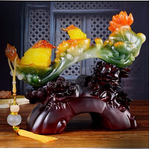 玉如意擺件 匯聚財運，裝點家居的藝術(shù)品