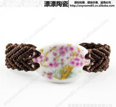 景德鎮青花瓷手鏈 民族風陶瓷飾品的藝術與選購指南